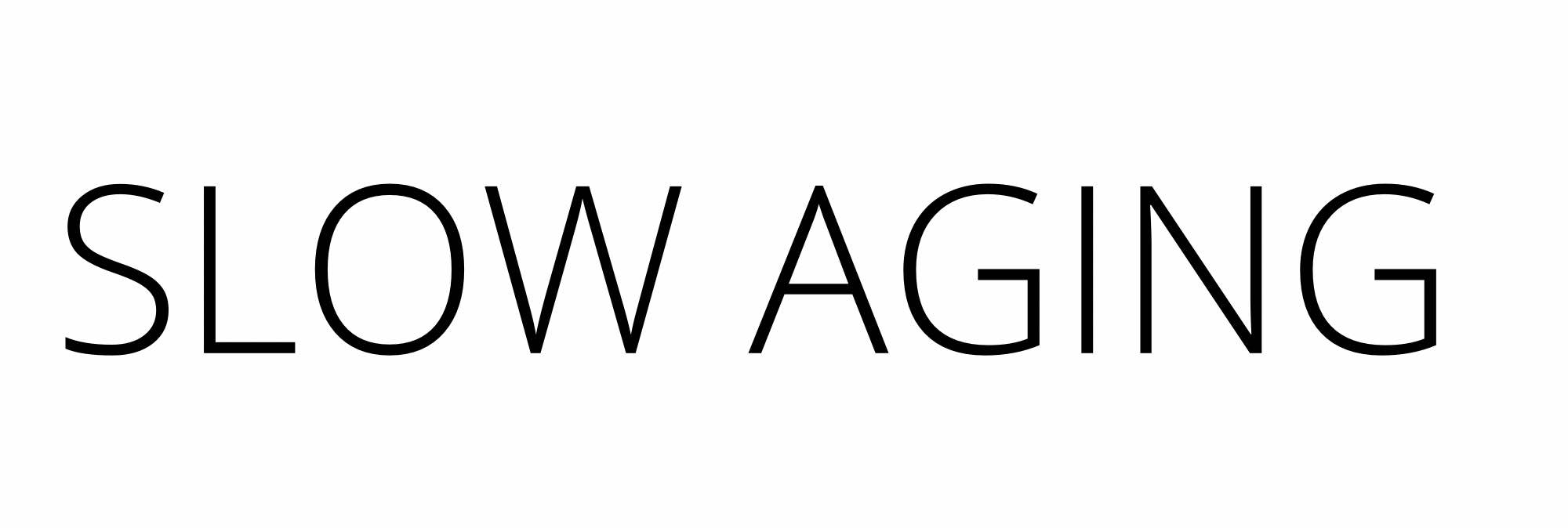 SLOW AGING (29.7 x 21 cm) (29.7 x 15 cm) (29.7 x 10 cm)